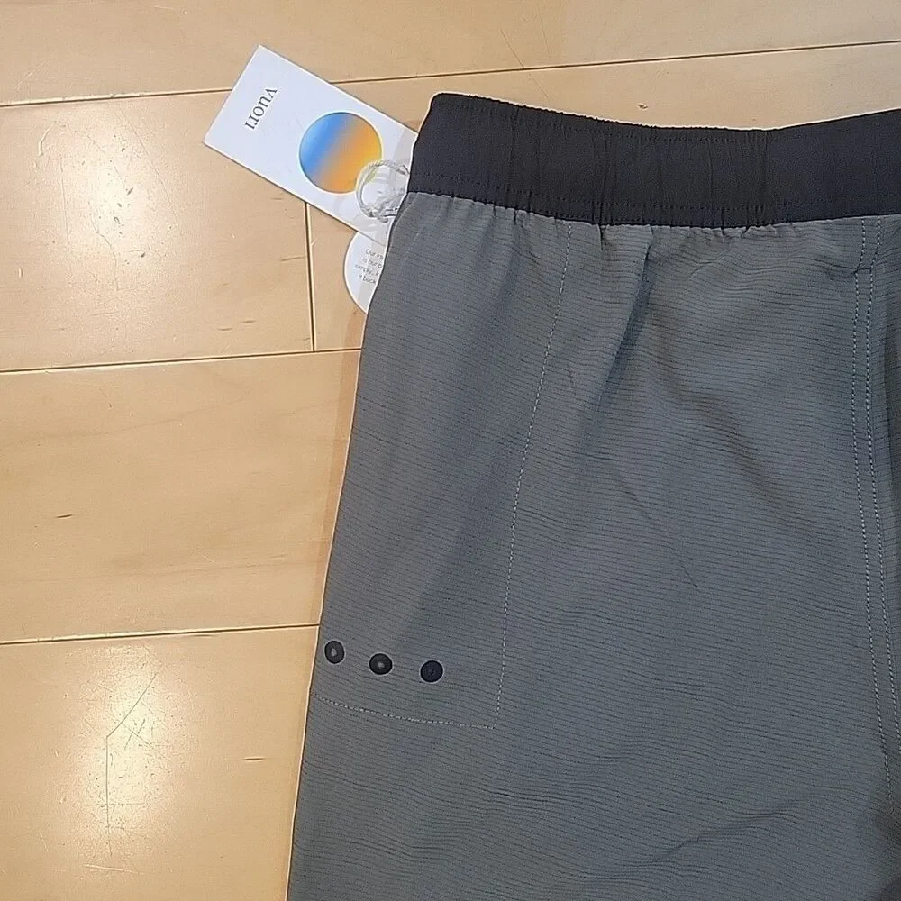 NWT Vuori Peak Athletic Shorts Mens M Oregano Green Gym Performance Stretch Golf - Picture 6 of 10